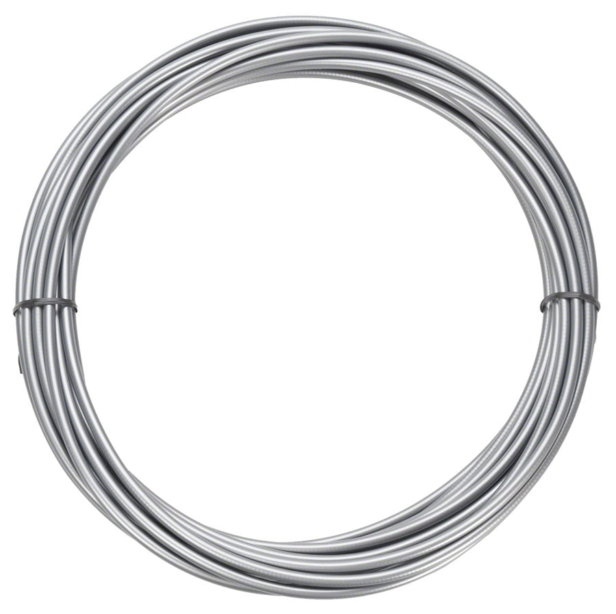 Jagwire 4mm Sport Derailleur Housing Slick-Lube Liner 10M Roll Pearl Silver Cables and Housing Jagwire   