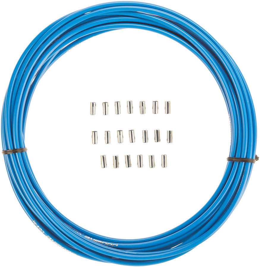 Jagwire 5mm Sport Brake Housing with Slick-Lube Liner 10M Roll Blue Cables and Housing Jagwire   