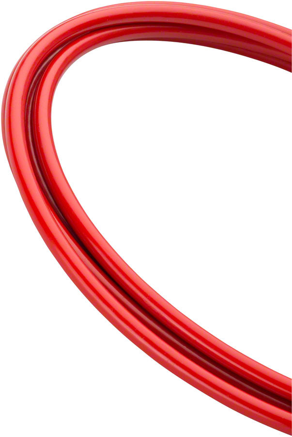 Jagwire 5mm Pro Compressionless Brake Housing Slick-Lube Liner 10M Roll Red Cables and Housing Jagwire   