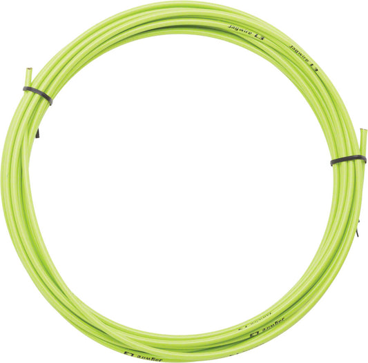 Jagwire 4mm Sport Derailleur Housing Slick-Lube Liner 10M Roll Organic Green Cables and Housing Jagwire   