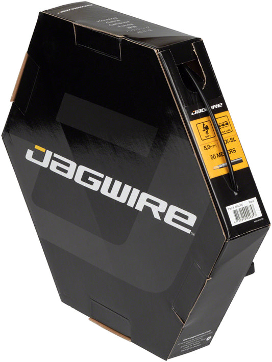 Jagwire 5mm Sport Derailleur Housing Slick-Lube Liner 50M File Box BLK Cables and Housing Jagwire   