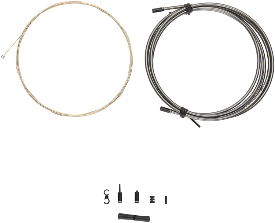 Jagwire 1x Pro Shift Kit Road/Mountain SRAM/Shimano Ice Gray Cables and Housing Jagwire   