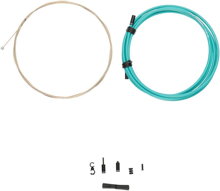 Jagwire 1x Pro Shift Kit Road/Mountain SRAM/Shimano Celeste Cables and Housing Jagwire   