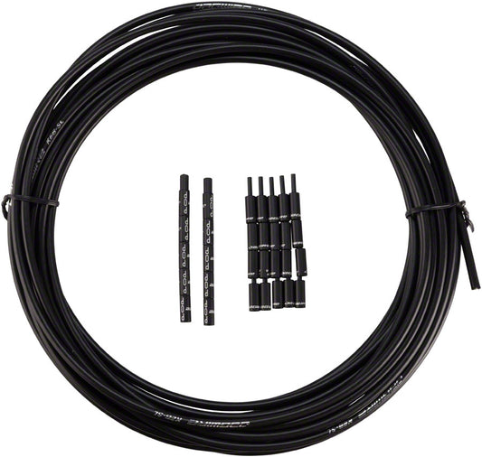 Jagwire 5mm Pro Compressionless Brake Housing Slick-Lube Liner 10M Roll BLK Cables and Housing Jagwire   