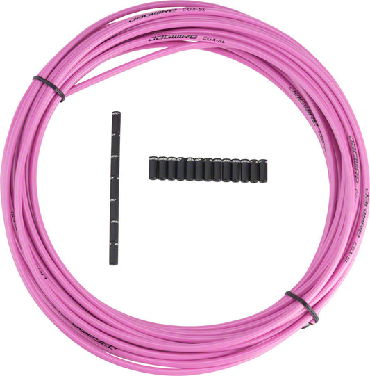 Jagwire 5mm Sport Brake Housing with Slick-Lube Liner 10M Roll Pink Cables and Housing Jagwire   