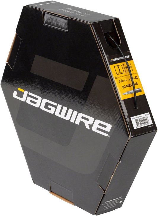 Jagwire 3mm Pro Dropper Housing - Slick-Lube Liner 30M File Box Black Dropper Post Parts Jagwire   