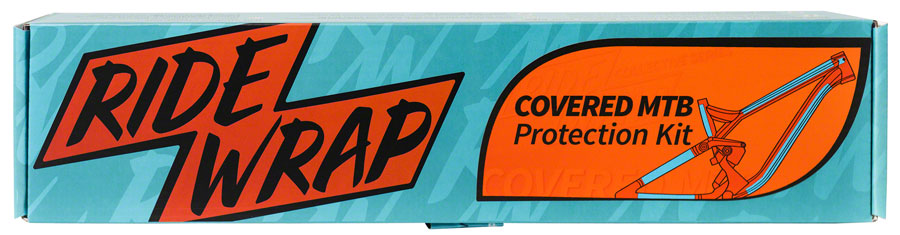 RideWrap Covered Dual Suspension MTB Frame Protection Kit - Gloss Chainstay/Frame Protection RideWrap   