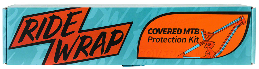 RideWrap Covered Dual Suspension MTB Frame Protection Kit - Matte Chainstay/Frame Protection RideWrap   