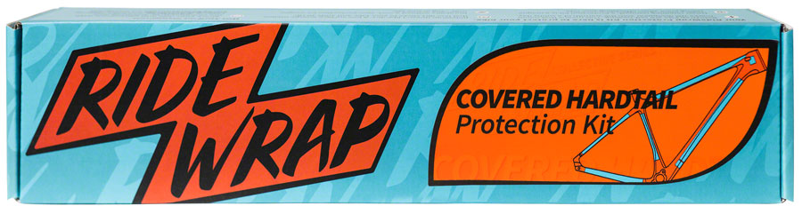 RideWrap Covered Hardtail MTB Frame Protection Kit - Gloss Chainstay/Frame Protection RideWrap   