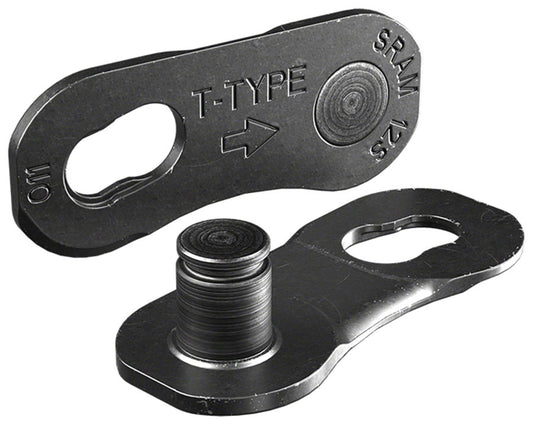 SRAM Eagle T-Type PowerLock Flattop Connector Link - 12-Speed For Eagle T-Type Flattop Chain Only BLK 50  Pack Chain Links and Pins SRAM   