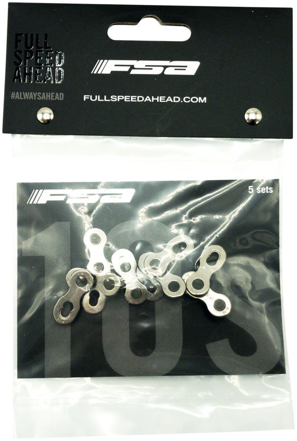 Full Speed Ahead Drive Link Chain Connector - For 9/10-Speed 5 Pack Chain Links and Pins FSA   