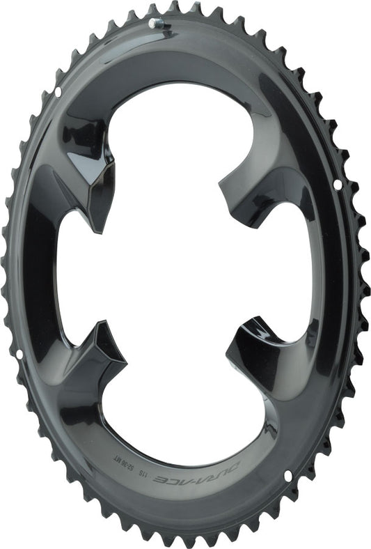 Shimano Dura-Ace R9100 Chainring - 52 Tooth 11-Speed 110mm BCD For 52-36T Combination Chainrings Shimano   