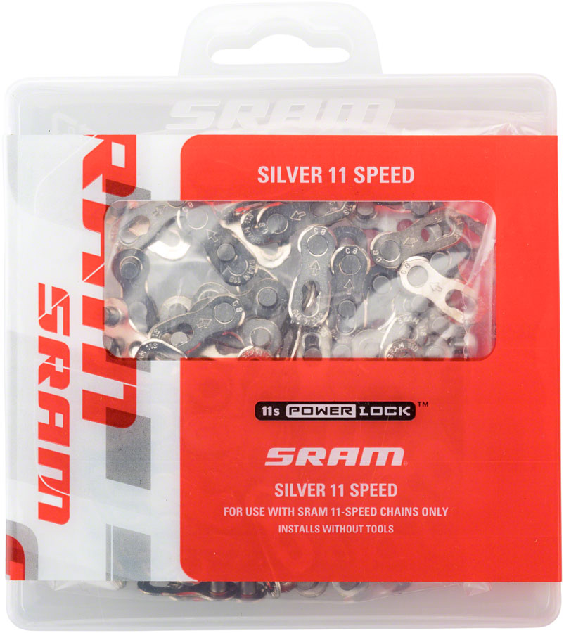 SRAM PowerLock for 11-speed Silver Bulk 50 Pack Chain Links and Pins SRAM   