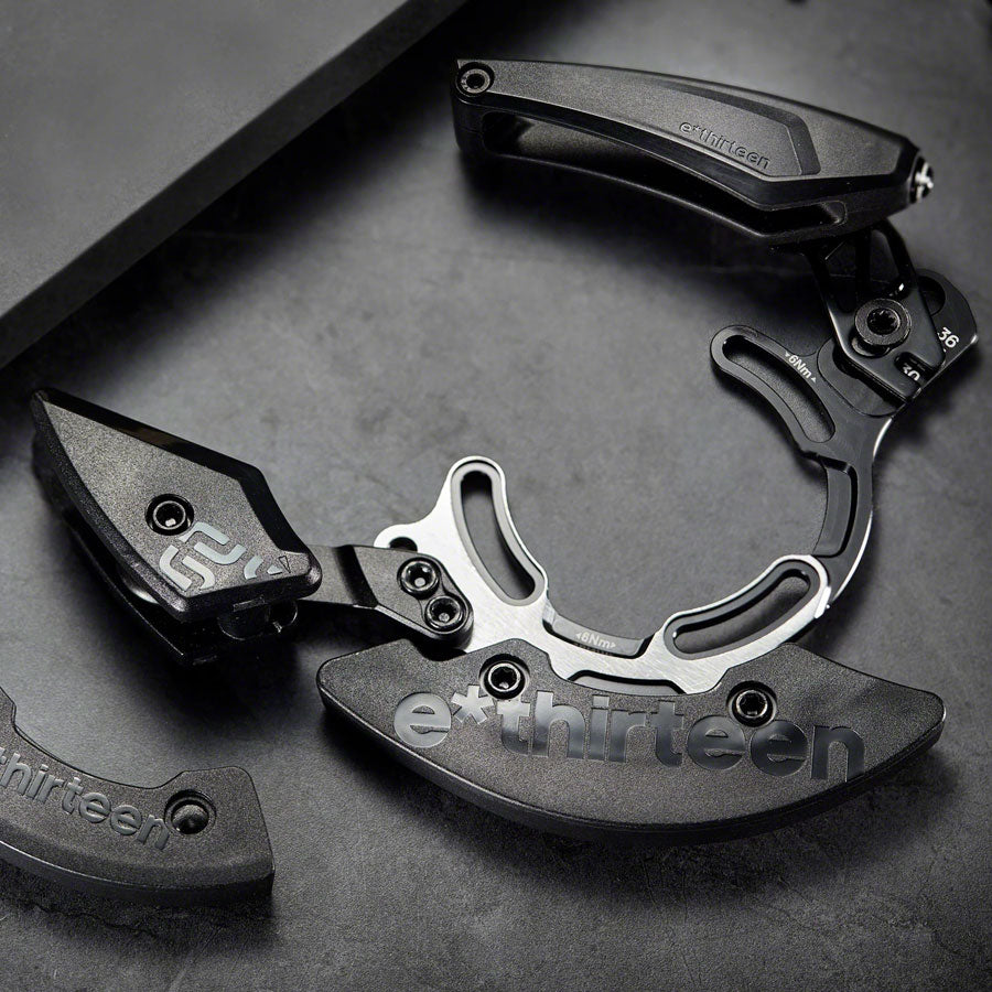 e*thirteen Vario Downhill Full Chainguide - 28-36t Full Coverage Black Chain Retention Systems E*thirteen   