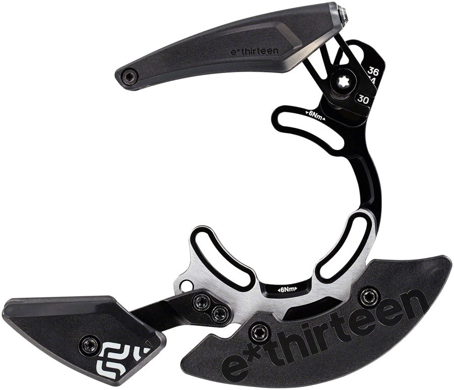 e*thirteen Vario Downhill Full Chainguide - 28-36t Full Coverage Black Chain Retention Systems E*thirteen   