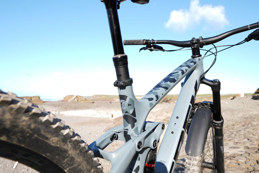 Muckynutz Camo Frame Protection - 17-Piece Black Matte Chainstay/Frame Protection Mucky Nutz   