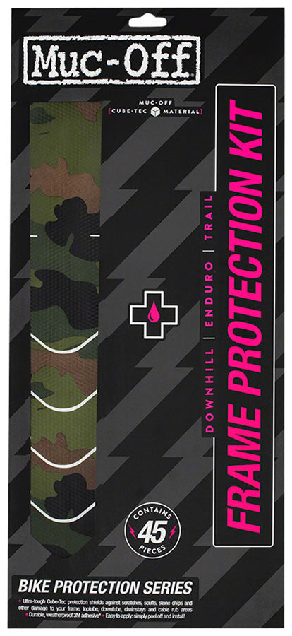 Muc-Off DH/Enduro/Trail Frame Protection Kit - 45-Piece Kit Camo Chainstay/Frame Protection Muc-Off   