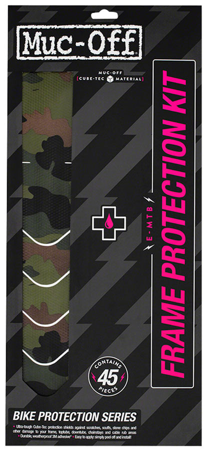 Muc-Off E-MTB Frame Protection Kit - 45-Piece Kit Camo Chainstay/Frame Protection Muc-Off   