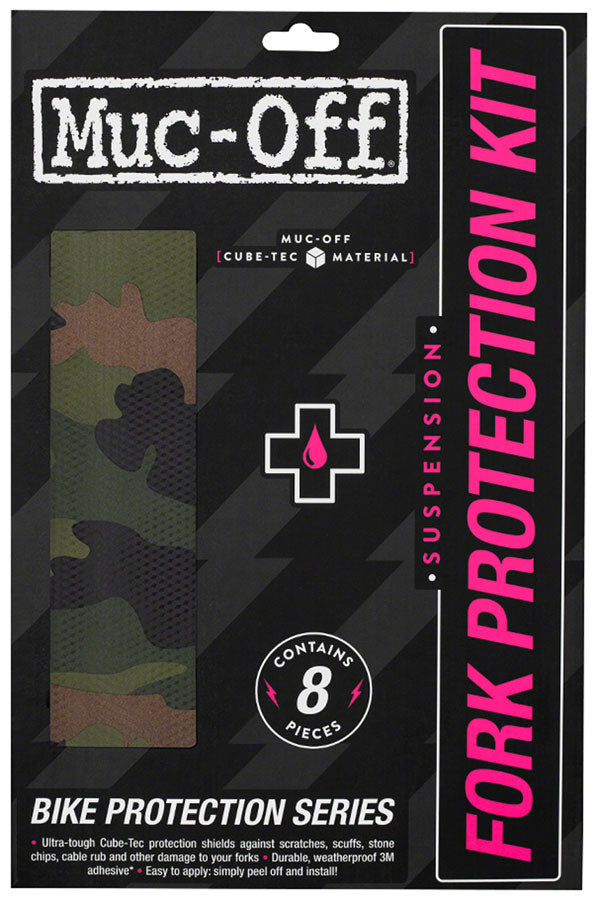 Muc-Off Fork Protection Kit - 8-Piece Kit Camo Chainstay/Frame Protection Muc-Off   
