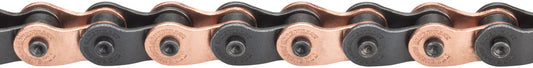 The Shadow Conspiracy Interlock V2 Chain - Single Speed 1/2" x 1/8" 98 Links Half Link Chain Copper/BLK Chains The Shadow Conspiracy   