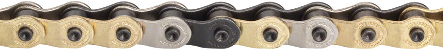 The Shadow Conspiracy Interlock V2 Chain - Single Speed 1/2" x 1/8" 98 Links Half Link Chain Gold/BLK/Silver Chains The Shadow Conspiracy   