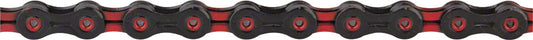 KMC DLC 11 Chain - 11-Speed 118 Links Black/Red Chains KMC   