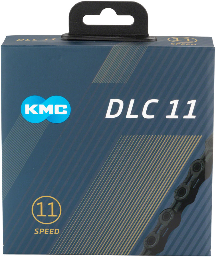 KMC DLC11 Chain - 11-Speed 118 Links Black Chains KMC   
