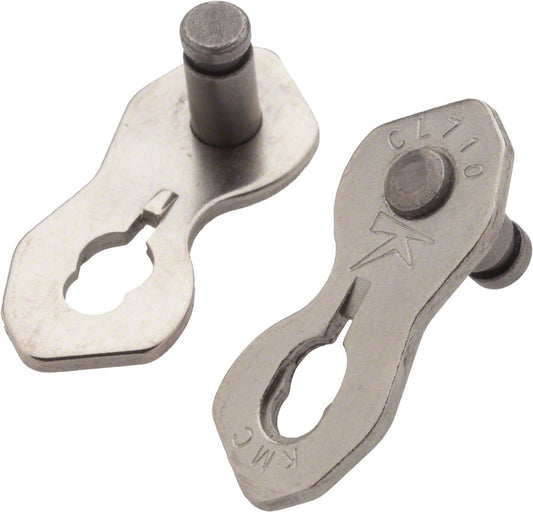 KMC MissingLink-KOOL CL710 Connector - Single Speed 1/2" x 1/8" Silver Individual Chain Links and Pins KMC   