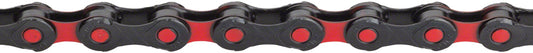 KMC DLC 12 Chain - 12-Speed 126 Links Black/Red Chains KMC   