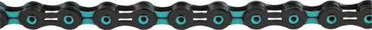 KMC DLC 11 Chain - 11-Speed 118 Links Black/Celeste Chains KMC   