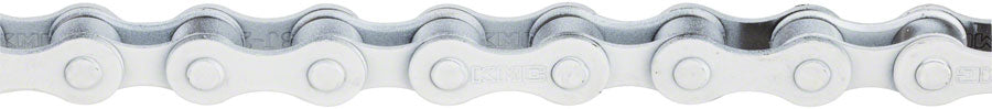 KMC S1 Chain - Single Speed 1/2" x 1/8" 112 Links White