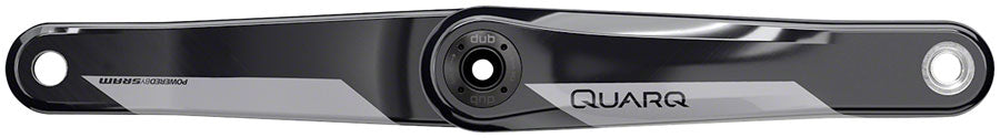 Quarq DUB Crank Arm Assembly - 167.5mm 8-Bolt Direct Mount DUB Spindle Interface Natural Carbon D2 Cranksets and Arms Quarq   