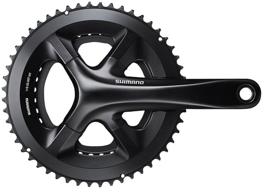 Shimano 105 FC-RS510 Crankset - 172.5mm 11-Speed 50/34t 110 Asymmetric BCD Hollowtech II Spindle Interface BLK Cranksets and Arms Shimano   