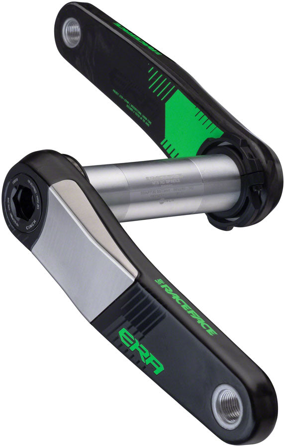 RaceFace ERA Crankset - 170mm Direct Mount 136mm Spindle CINCH Interface Carbon Green Cranksets and Arms Race Face   
