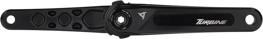 RaceFace Turbine Crankset - 175mm Direct Mount 136mm Spindle CINCH Interface 7050 Aluminum BLK Cranksets and Arms Race Face   