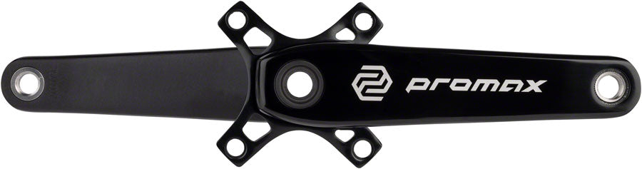Promax HF-2 Crankset - 175mm 24mm Spindle 2-Piece Black BMX Cranksets Promax   