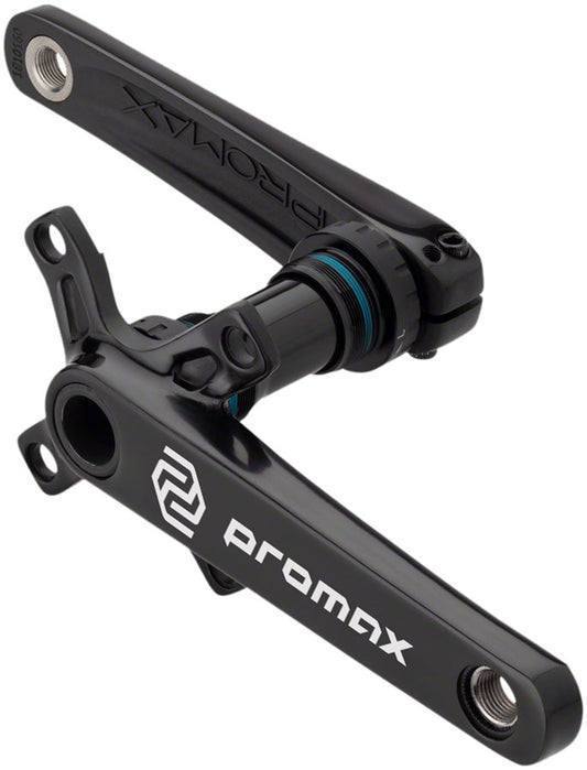 Promax CF-2 Crankset - 165mm 24mm Spindle 2-Piece 68mm English BB Included BLK BMX Cranksets Promax   