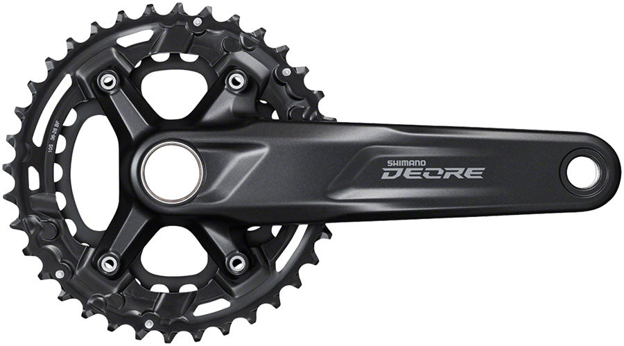 Shimano Deore FC-M4100-2 Crankset - 175mm 10-Speed 36/26t 96/64 BCD For 48.8mm Chainline BLK Cranksets and Arms Shimano   