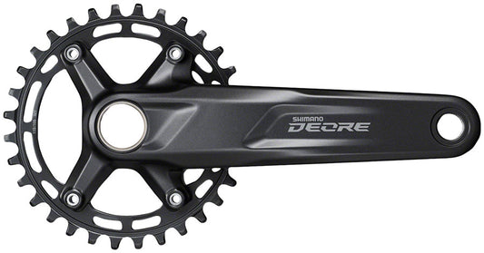 Shimano Deore FC-M5100-1 Crankset - 175mm 10/11-Speed 32t 96 BCD Hollowtech II Spindle Interface BLK Cranksets and Arms Shimano   
