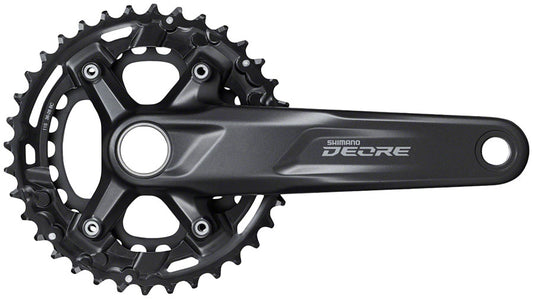 Shimano Deore FC-M5100-B2 Crankset - 175mm 11-Speed 36/26t 96/64 BCD Hollowtech II Spindle Interface BLK Cranksets and Arms Shimano   