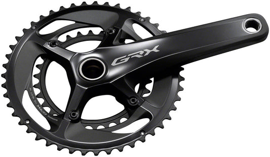 Shimano GRX FC-RX810-2 Crankset - 170mm 11-Speed 48/31t 110/80 BCD Hollowtech II Spindle Interface BLK Cranksets and Arms Shimano   