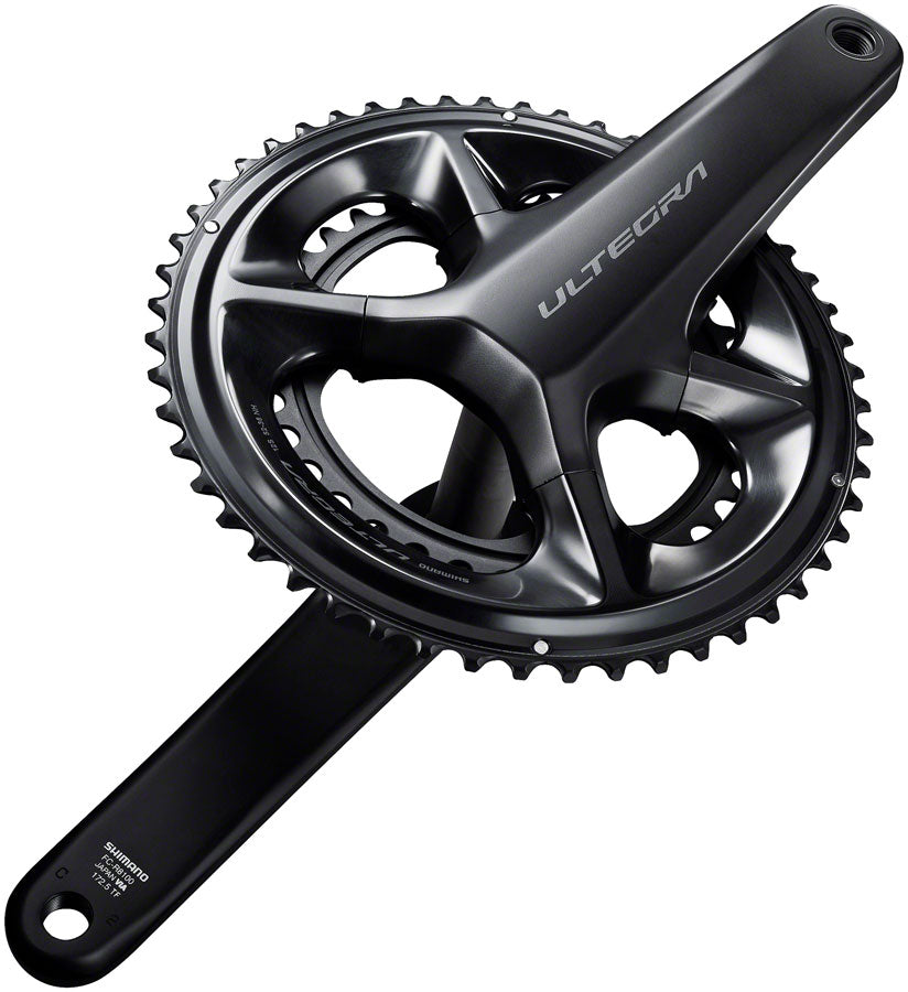 Shimano Ultegra FC-R8100 Crankset - 160mm 12-Speed 50/34t Hollowtech II Spindle Interface BLK Cranksets and Arms Shimano   