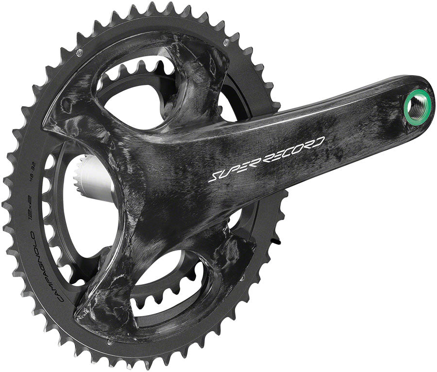 Campagnolo Super Record Wireless Crankset - 170mm 12-Speed 48/32t Campy 121/88 Asym BCD Ultra Torque Spindle Carbon Cranksets and Arms Campagnolo   