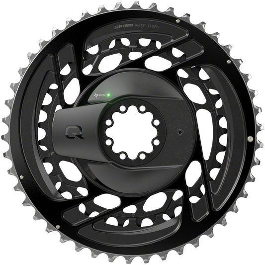SRAM Force AXS 2x Power Meter Chainring Kit - 46/33t 2x12-Speed 8-Bolt Direct Mount BLK D2 Chainrings SRAM   