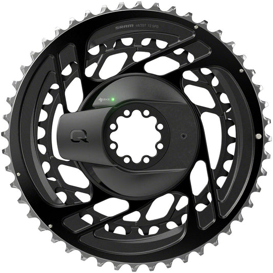 SRAM Force AXS 2x Power Meter Chainring Kit - 48/35t 2x12-Speed 8-Bolt Direct Mount BLK D2 Chainrings SRAM   