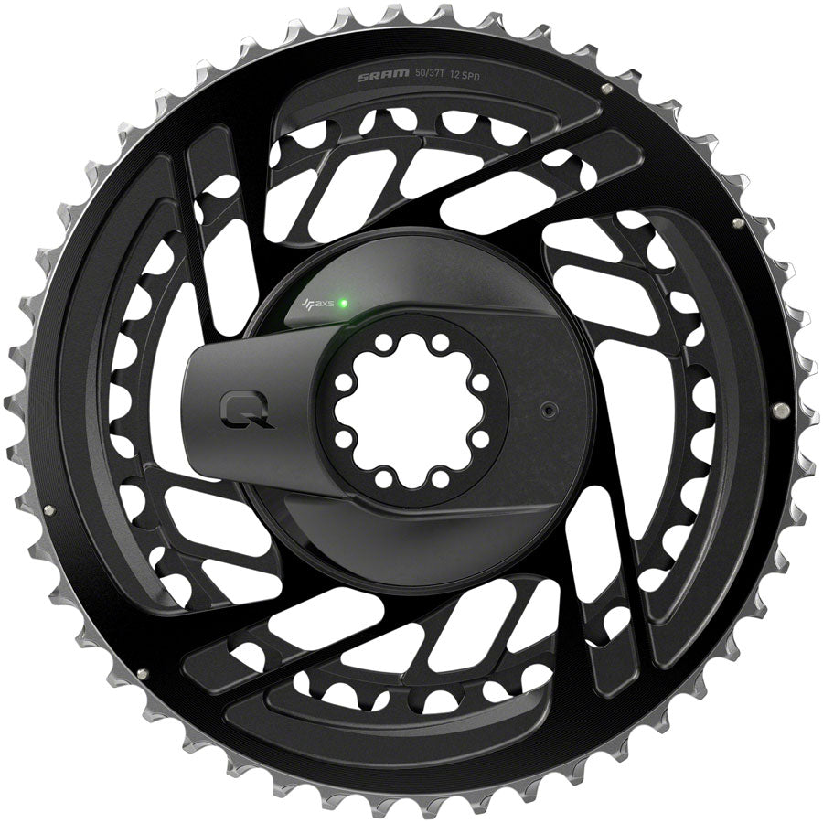 SRAM Force AXS 2x Power Meter Chainring Kit - 50/37t 2x12-Speed 8-Bolt Direct Mount BLK D2 Chainrings SRAM   