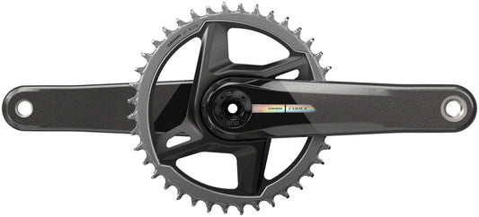 SRAM Force 1 Wide Crankset - 170mm 12-Speed 40t Direct Mount DUB Spindle Interface Iridescent Gray D2 Cranksets and Arms SRAM   