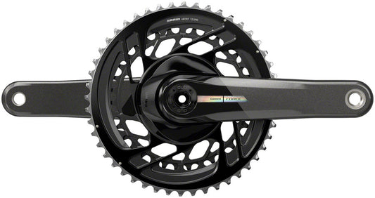 SRAM Force Crankset - 175mm 2x 12-Speed 50/37t Direct Mount DUB Spindle Interface Iridescent Gray D2 Cranksets and Arms SRAM   