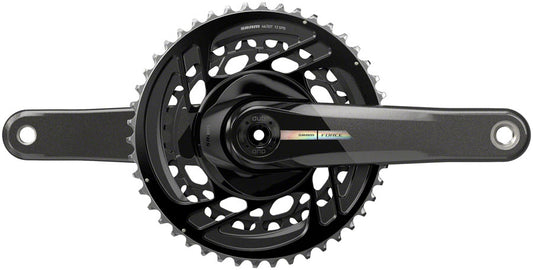 SRAM Force Crankset - 170mm 2x 12-Speed 46/33t Direct Mount DUB Spindle Interface Iridescent Gray D2 Cranksets and Arms SRAM   