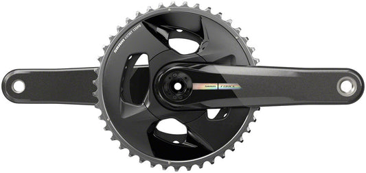 SRAM Force Wide Crankset - 172.5mm 2x 12-Speed 43/30t 94 BCD DUB Spindle Interface Iridescent Gray D2 Cranksets and Arms SRAM   